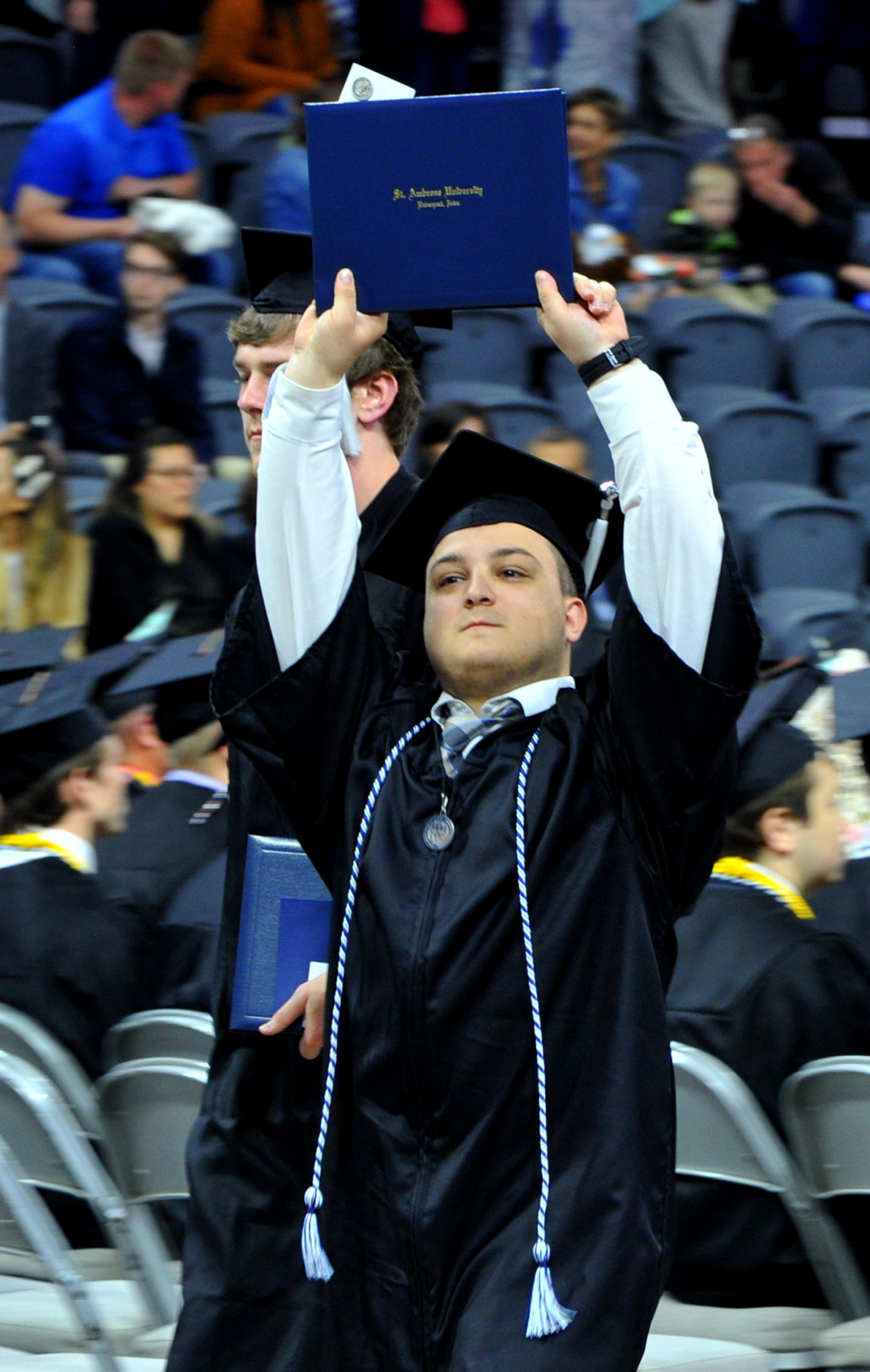 St. Ambrose University commencement ceremony